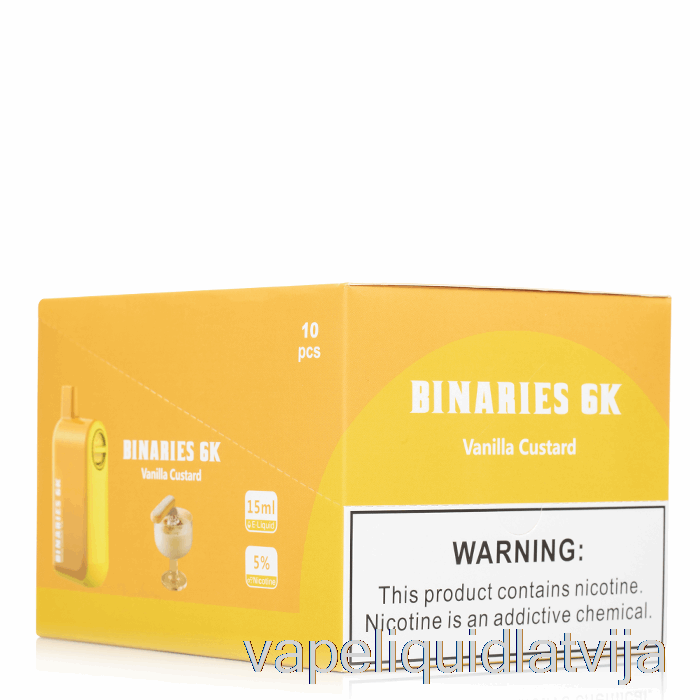 [10-pack] Horizon Binārie 6k 6000 Vienreizējās Lietošanas Vape šķidrums